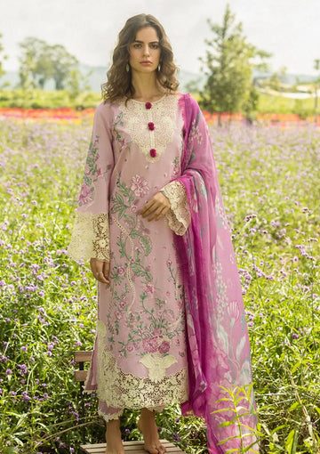 lawn 3pc- L02- Lavender Whispers
