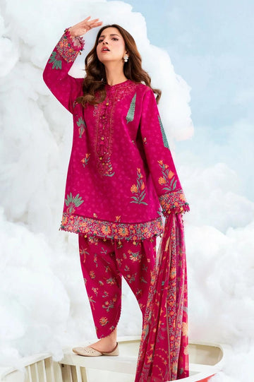 Print Lawn 3pc Suit - L43-