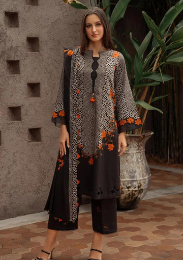 Print Lawn 3pc Suit - L58-