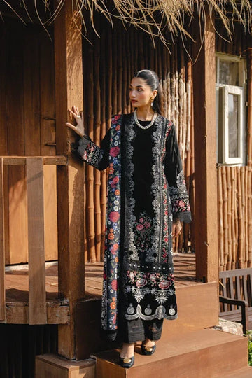 lawn 3pc- L37-  Revan black